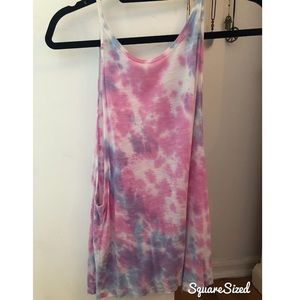 Tye dye Emma & Sam tank